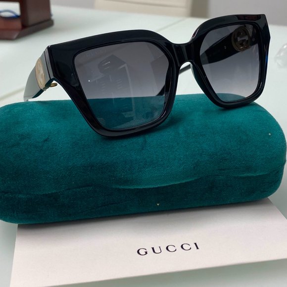 NEW GUCCI GG1023S - 001 Oversized SUNGLASSES - Picture 7 of 12